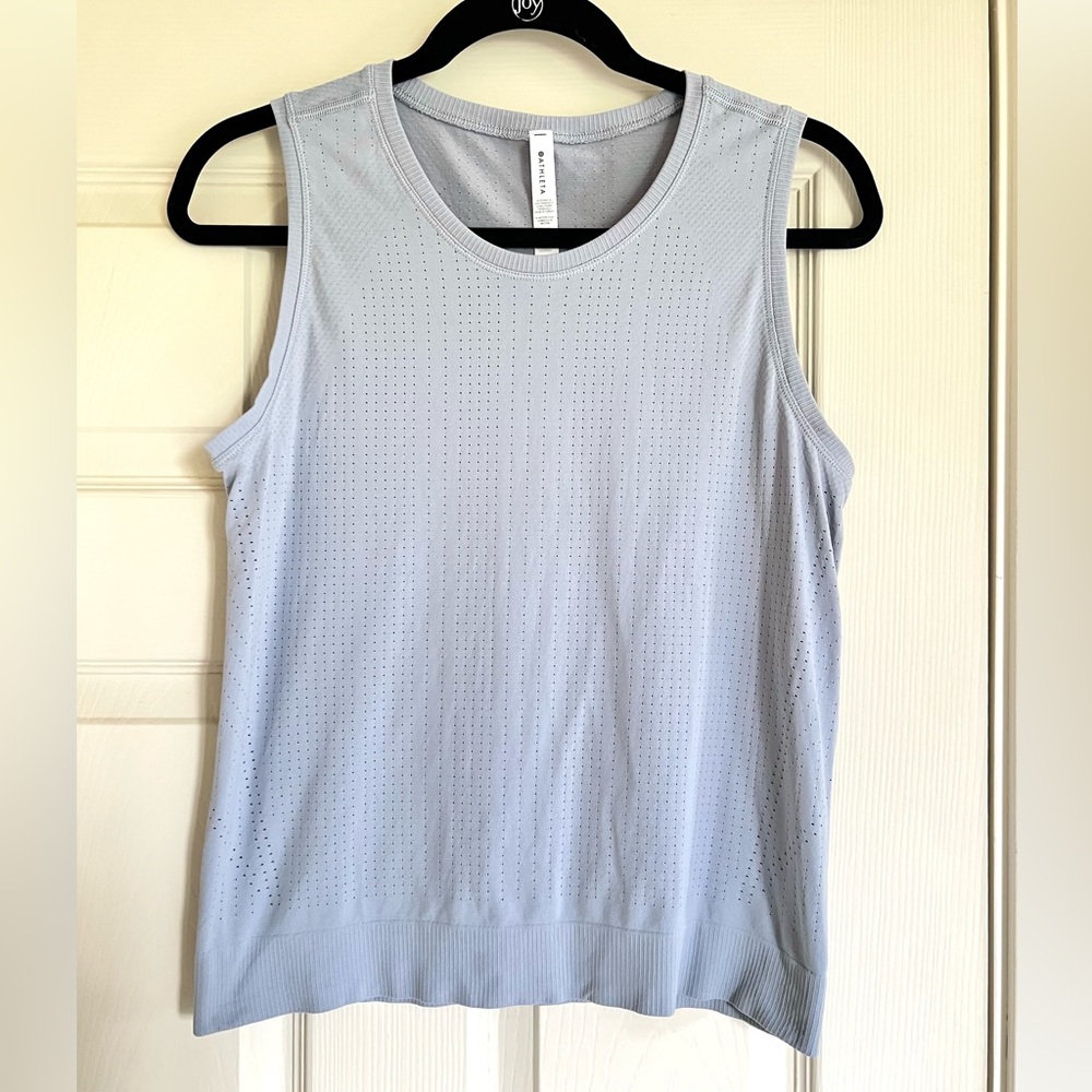 Athleta Women's Light Blue In Motion Sleeveless Top